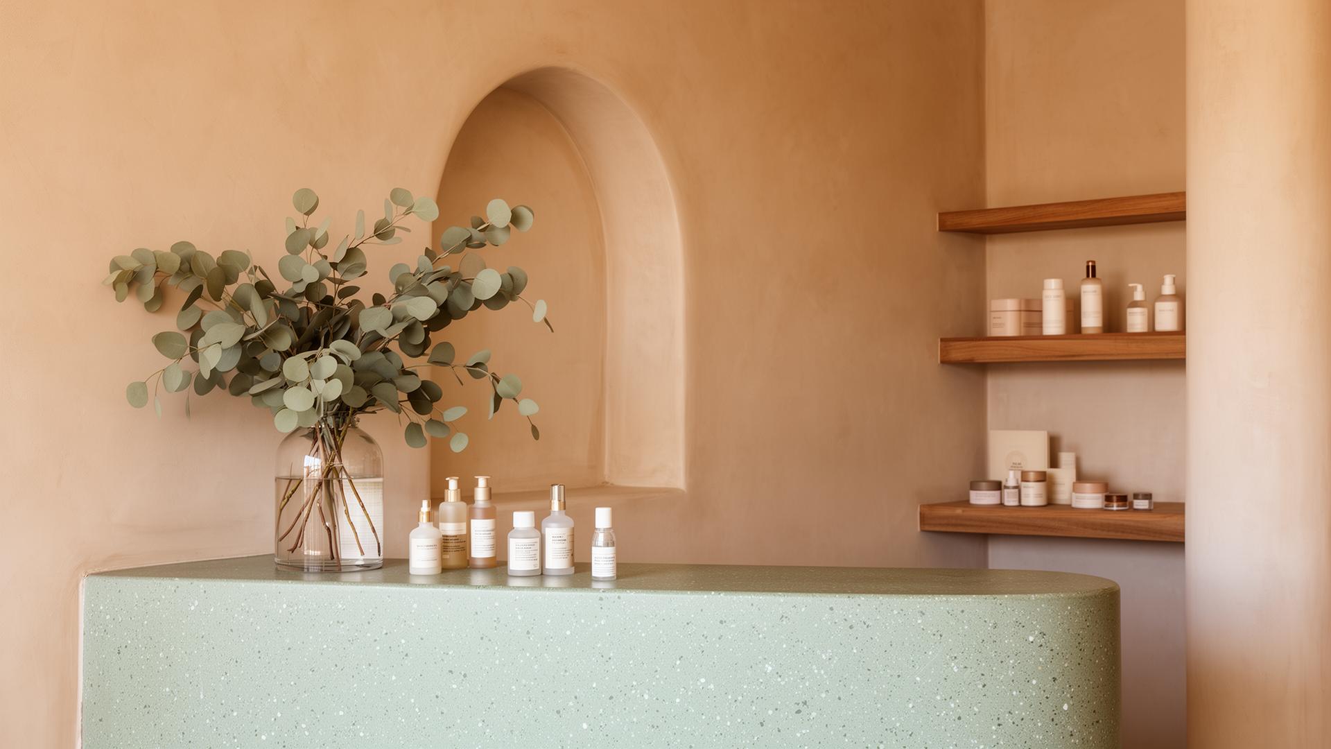 Hel Hudpleie spa-interiør